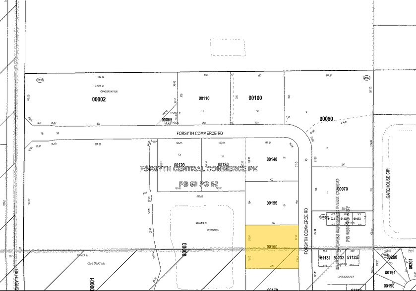 5104 Forsyth Commerce Rd, Orlando, FL à louer - Plan cadastral – Image 3 sur 3