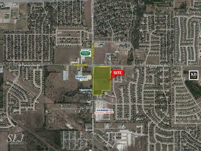 S Hampton Rd & E Parkerville Rd, DeSoto, TX - VUE AÉRIENNE  vue de carte - Image1