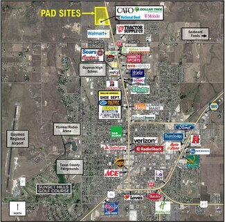 Plus de détails pour 2602-2606 N Hwy, Guymon, OK - Terrain à vendre