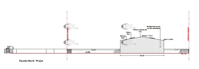 Terrain dans Le Rove à vendre - Plan d’étage – Image 2 sur 3
