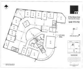 30 W Beaver Creek Rd, Richmond Hill, ON à louer Plan d’étage– Image 1 sur 1