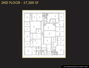 10537 Santa Monica Blvd, Los Angeles, CA à vendre Plan d’étage– Image 1 sur 5