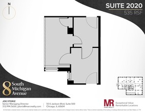 8 S Michigan Ave, Chicago, IL à louer Plan de site– Image 1 sur 5