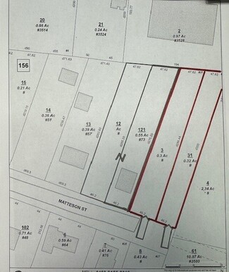 Plus de détails pour 73 Matteson St, Waterbury, CT - Terrain à vendre