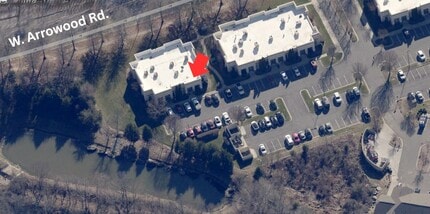 2540 Arrowood Rd, Charlotte, NC - VUE AÉRIENNE  vue de carte