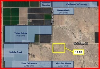 Plus de détails pour SE McCartney & Signal Peak Rd, Casa Grande, AZ - Terrain à vendre