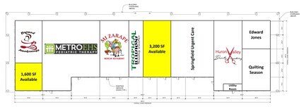 7025 E Michigan Ave, Saline, MI à louer Photo de l’immeuble– Image 1 sur 5