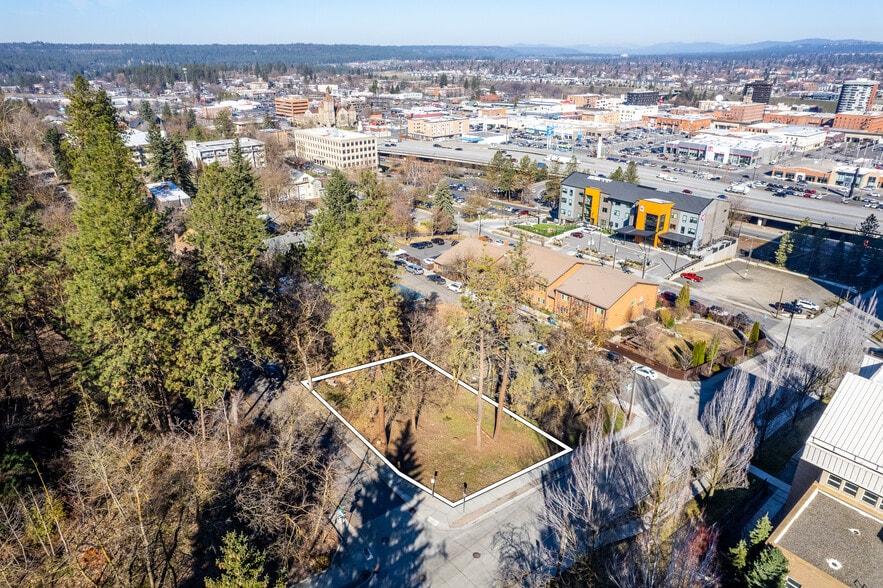 528 Monroe St, Spokane, WA à vendre - Aérien – Image 2 sur 3