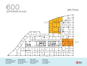 600 Jefferson Plz, Rockville, MD à louer Plan d’étage– Image 1 sur 1
