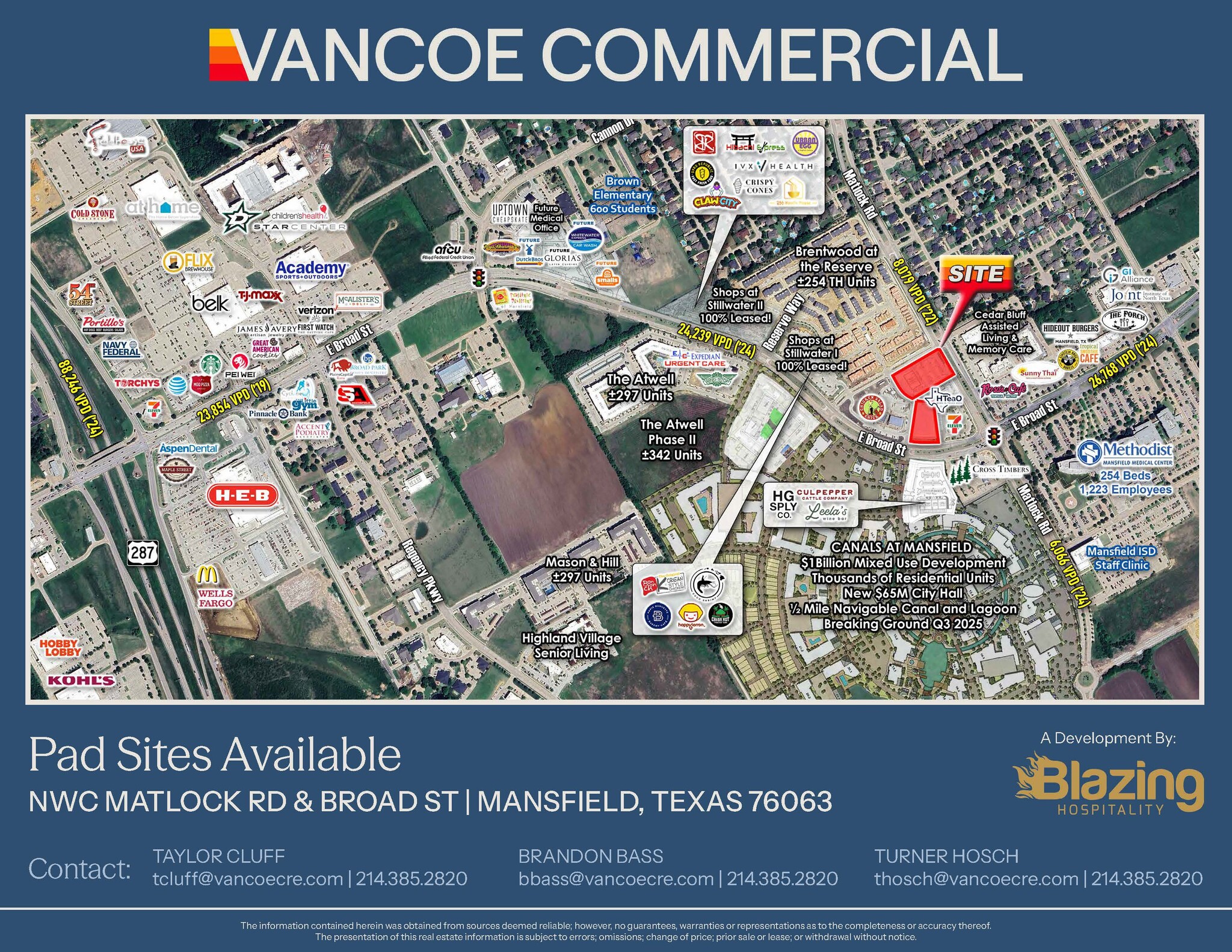 NWC of Matlock Rd & Broad St, Mansfield, TX à vendre Photo principale– Image 1 sur 7
