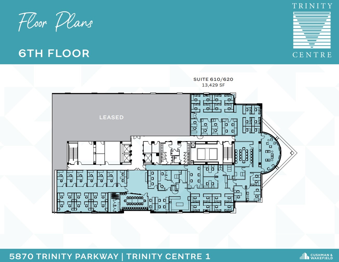 5870 Trinity Pky, Centreville, VA à louer Plan d’étage– Image 1 sur 1