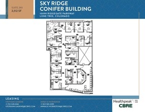 10535 Park Meadows Blvd, Lone Tree, CO à louer Plan d’étage– Image 1 sur 1