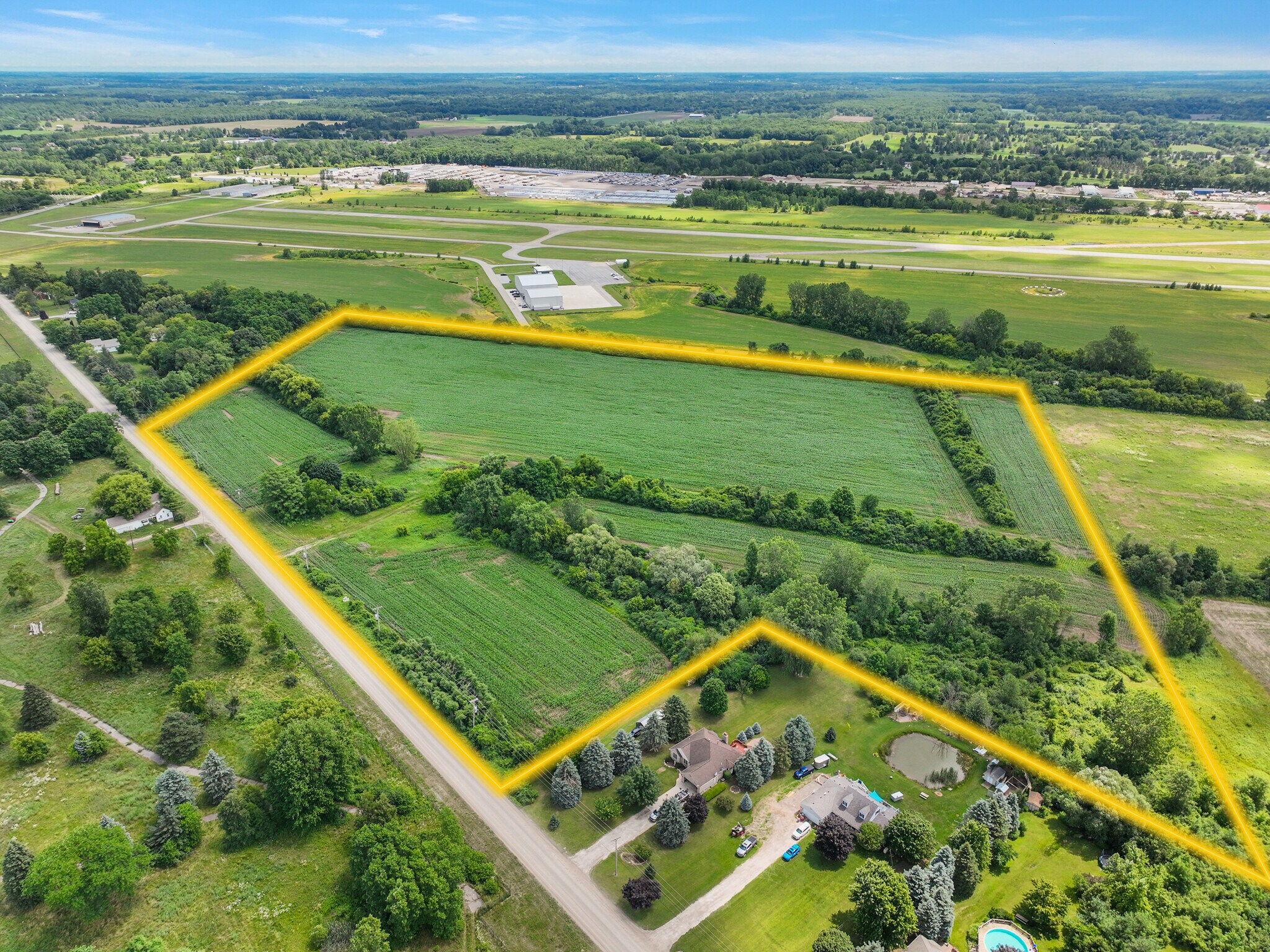 67800-67990 Powell Rd, Washington, MI à vendre Photo principale– Image 1 sur 5