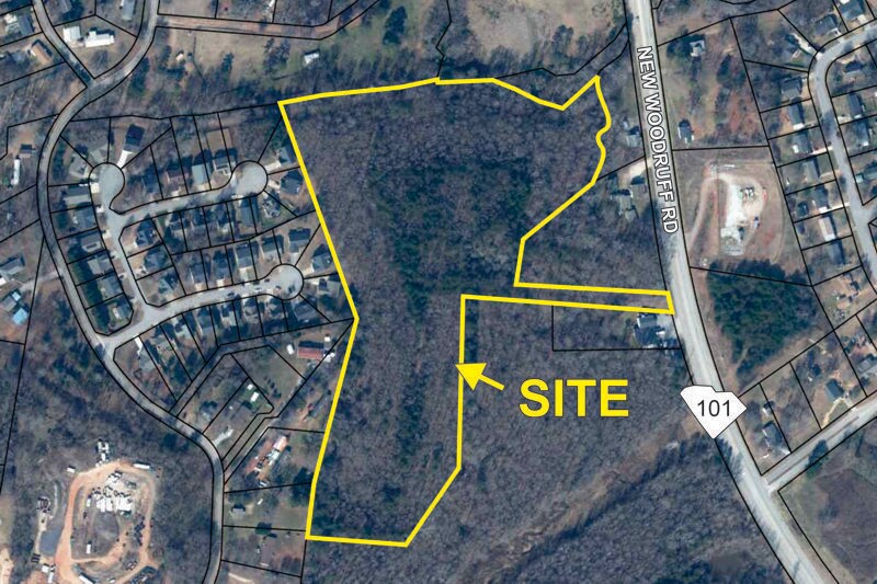 New Woodruff Road, Greer, SC à vendre - Aérien – Image 2 sur 2