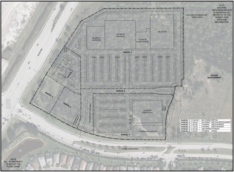 I-75 & ALICO ROAD, Fort Myers, FL à louer - Plan de site – Image 2 sur 2