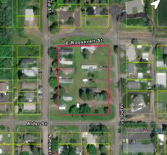 600 N Broadway St, Tekoa, WA - VUE AÉRIENNE  vue de carte