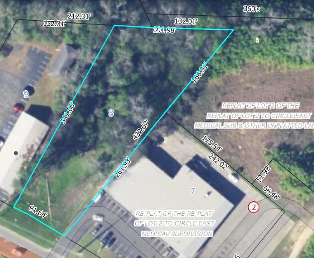 000 E. Main St, Dothan, AL à vendre - Plan cadastral – Image 3 sur 3