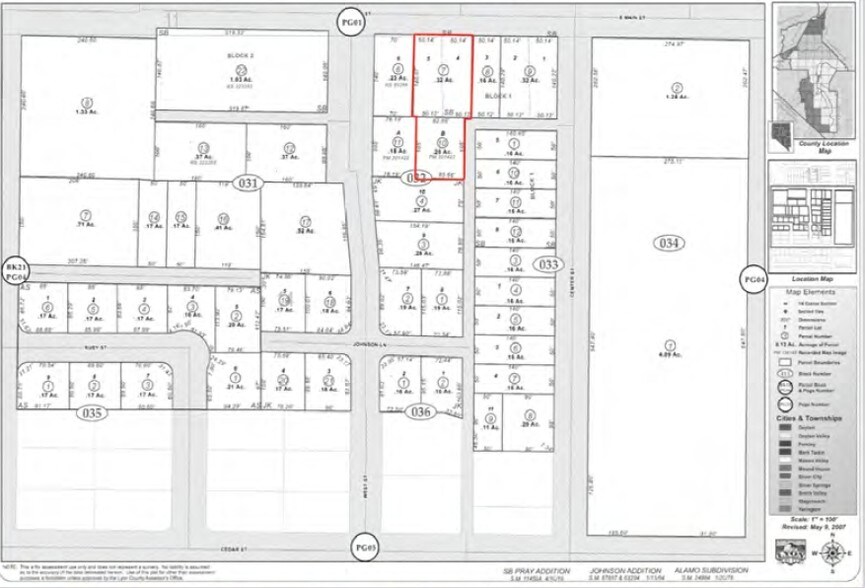 145-155 W Main St, Fernley, NV à louer - Plan cadastral – Image 2 sur 2