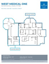 12121 Richmond Ave, Houston, TX à louer Plan d’étage– Image 2 sur 2