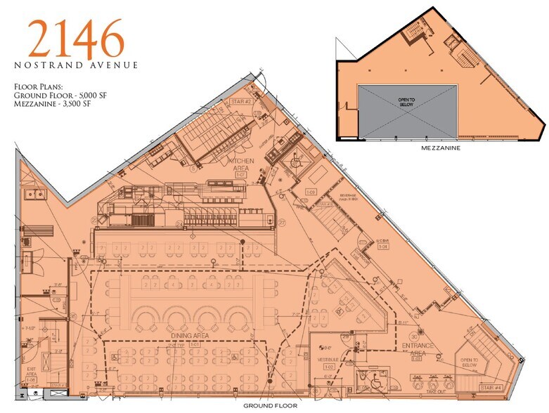 2146 Nostrand Ave, Brooklyn, NY à louer - Plan d’étage – Image 2 sur 5