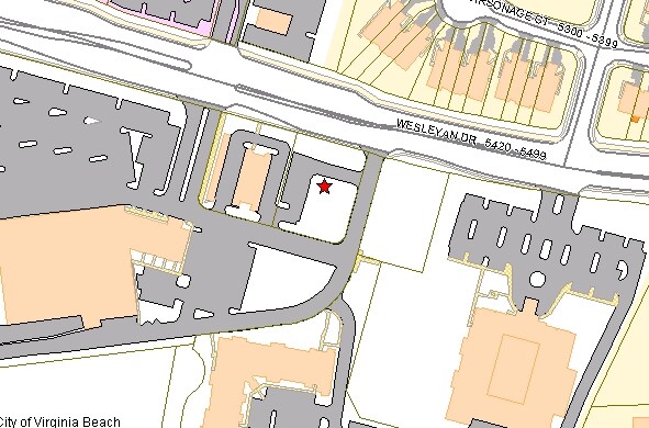 5461 Wesleyan Dr, Virginia Beach, VA à vendre - Plan cadastral – Image 3 sur 3