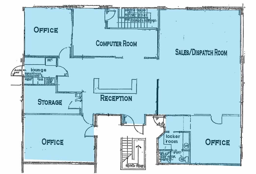 255 W Fallbrook Ave, Fresno, CA à louer Plan d’étage– Image 1 sur 1