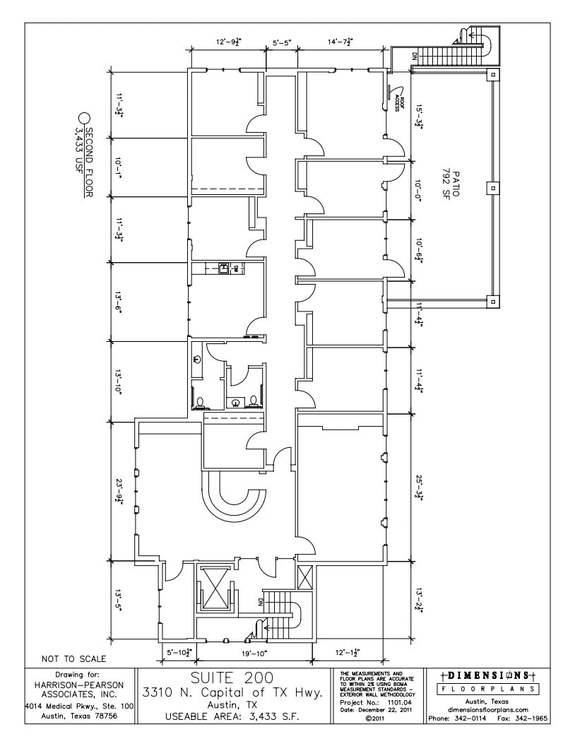 3310 N Capital Of Texas Hwy, Austin, TX à louer Plan d’étage– Image 1 sur 1