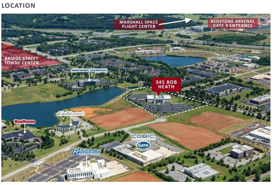 345 Bob Heath Dr, Huntsville, AL à vendre - Aérien – Image 2 sur 21