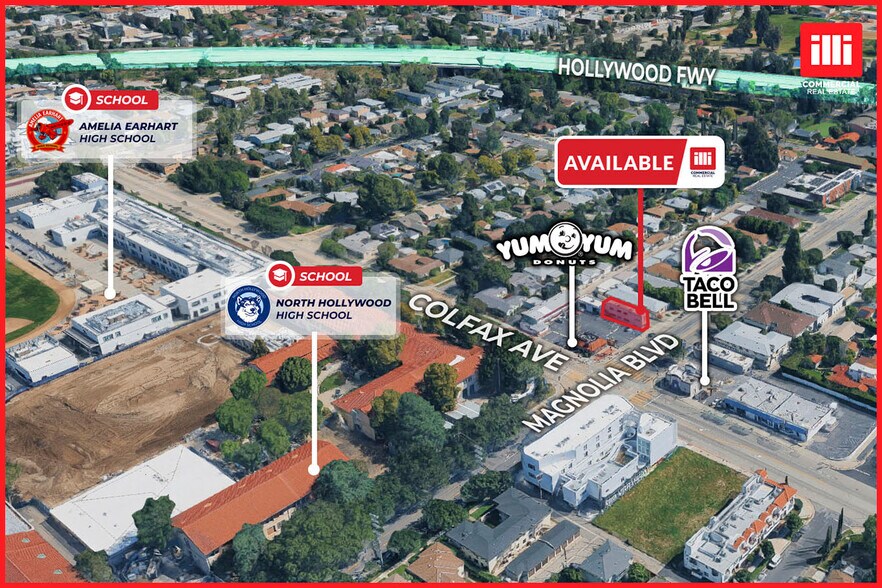 11685 Magnolia Blvd, North Hollywood, CA à louer - Photo de l’immeuble – Image 1 sur 10