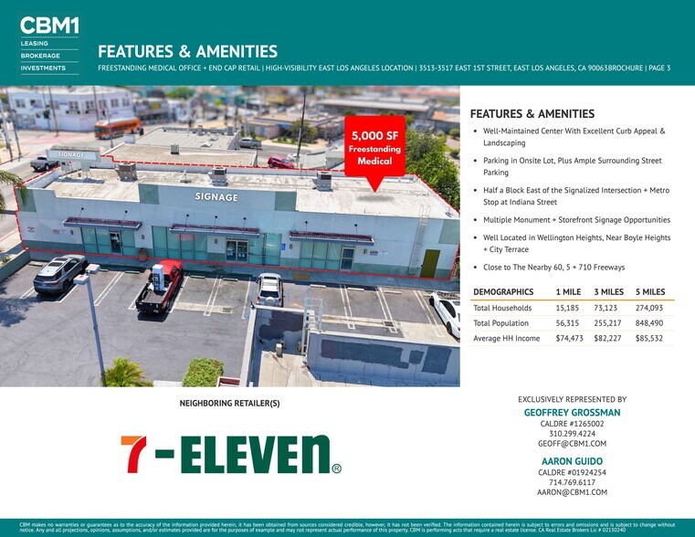 3513-3517 E 1st St, Los Angeles, CA à louer - Photo de l’immeuble – Image 3 sur 7