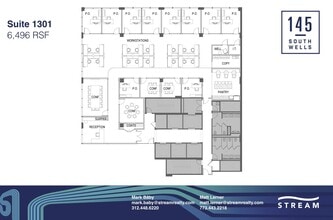 145 S Wells St, Chicago, IL à louer Plan d’étage– Image 1 sur 1