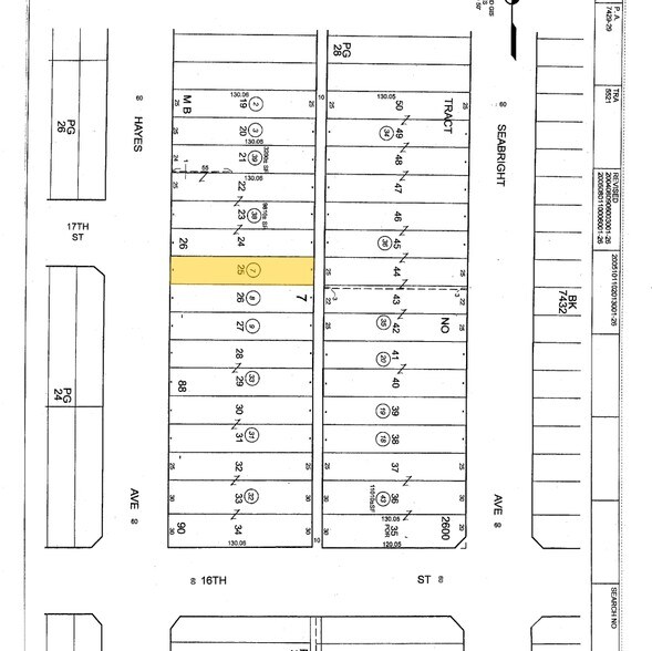 1690 Hayes Ave, Long Beach, CA à louer - Plan cadastral – Image 3 sur 28