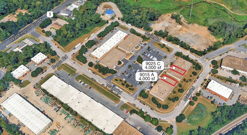 9025 Maier Rd, Laurel, MD à louer - Photo de l’immeuble – Image 3 sur 5