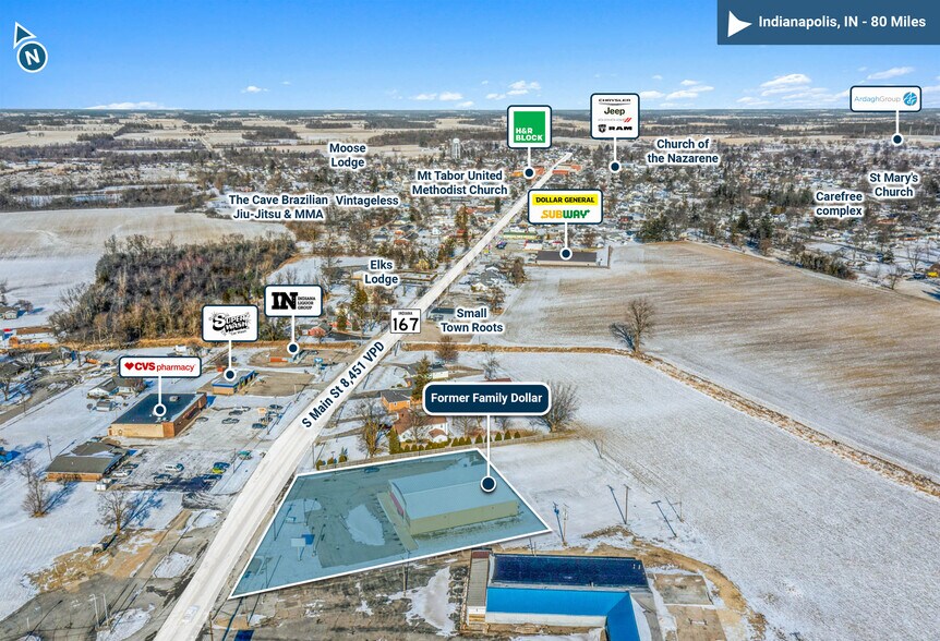 1153 S Main St, Dunkirk, IN à vendre - Photo de l’immeuble – Image 3 sur 5