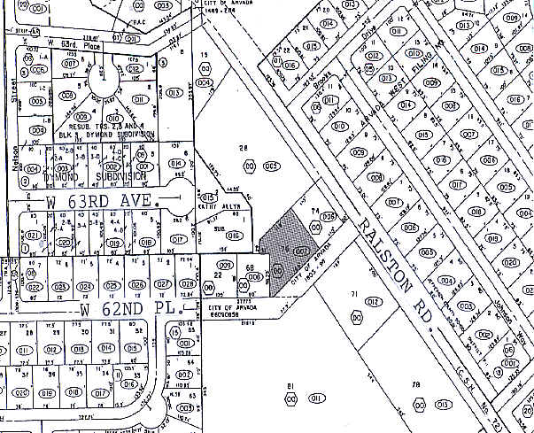 10355 W 62nd Pl, Arvada, CO à vendre - Plan cadastral – Image 3 sur 6