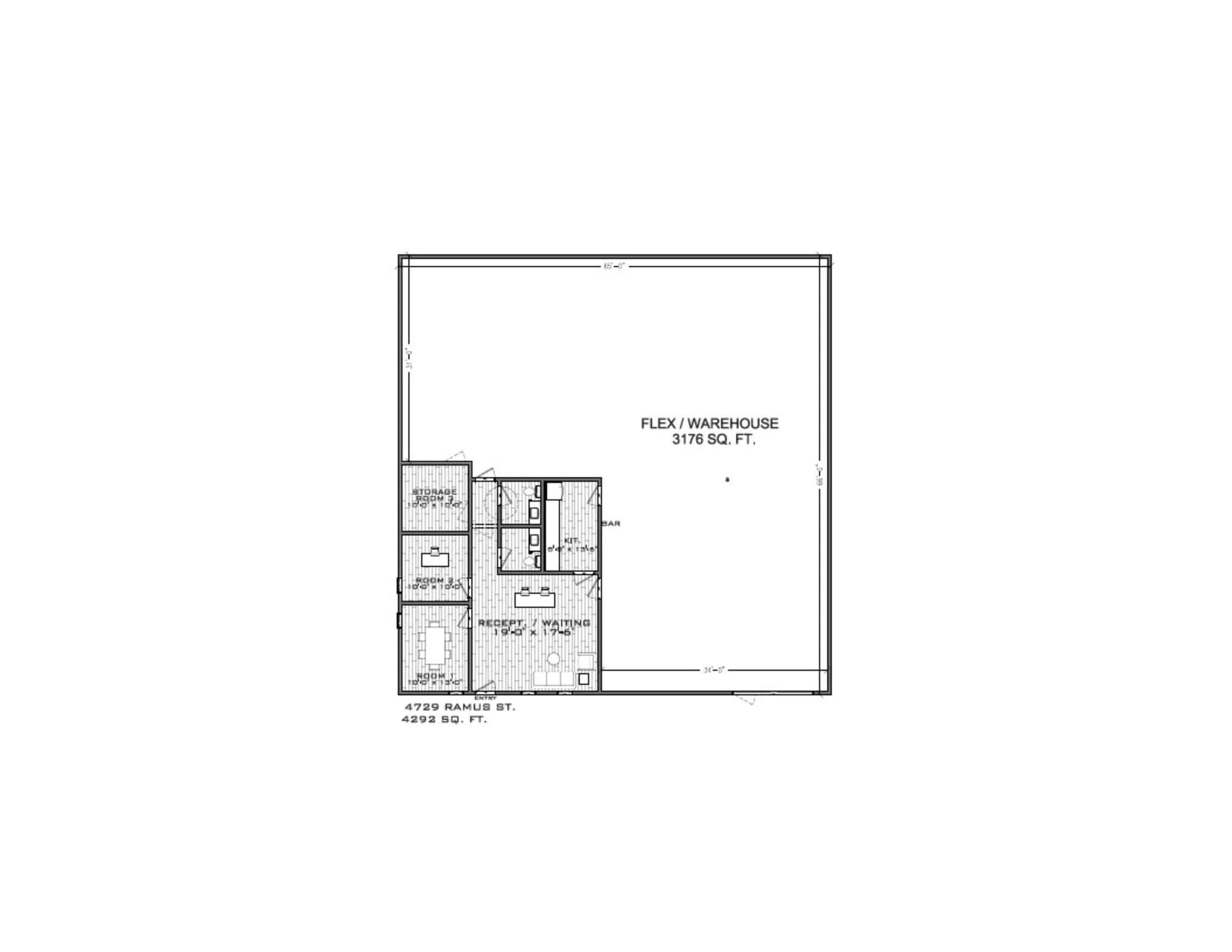 4729 Ramus St, Houston, TX à louer Plan de site– Image 1 sur 10
