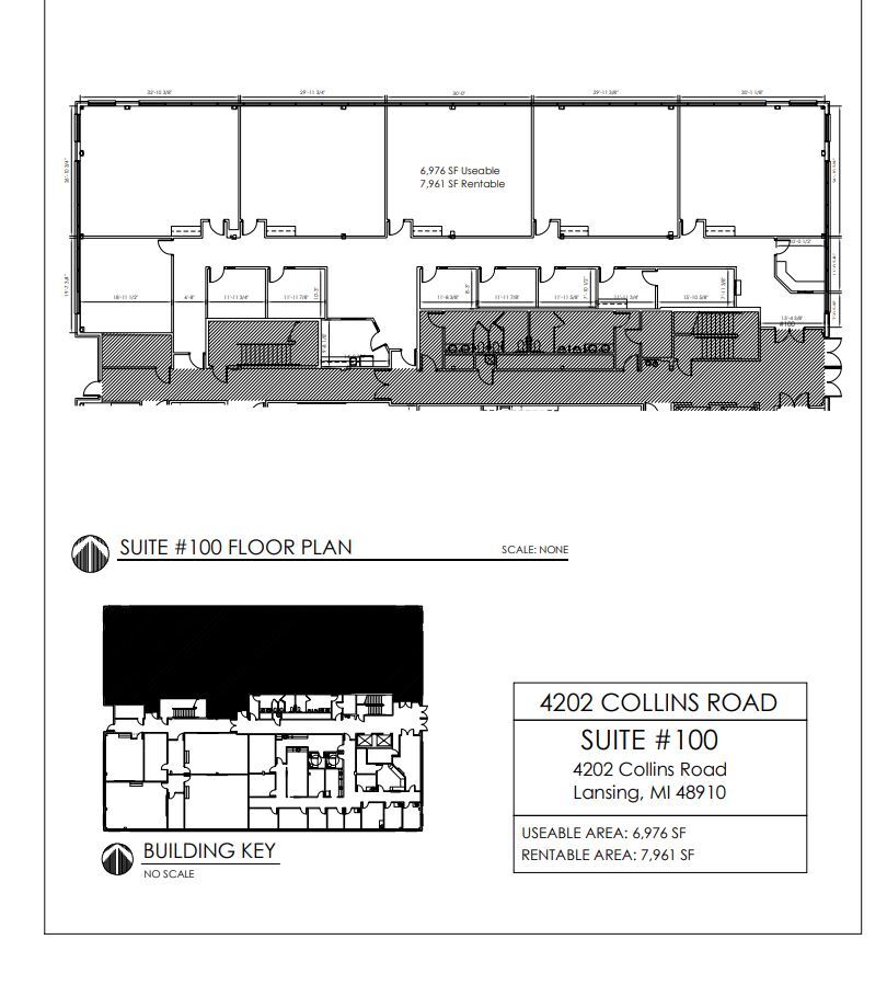 4202 Collins Rd, Lansing, MI à louer Plan d’étage– Image 1 sur 1