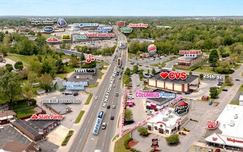 2415 N National Rd, Columbus, IN - VUE AÉRIENNE vue de carte - Image1