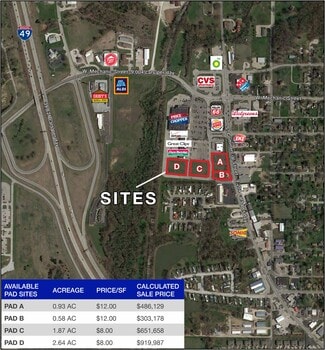 Plus de détails pour Commercial St & Sam Hwy, Harrisonville, MO - Terrain à vendre