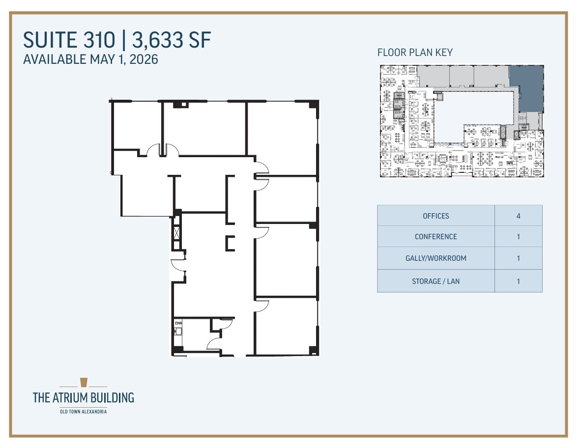 277 S Washington St, Alexandria, VA à louer Plan d’étage– Image 1 sur 1