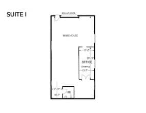 7034 Commerce Cir, Pleasanton, CA à louer Plan d’étage– Image 1 sur 1