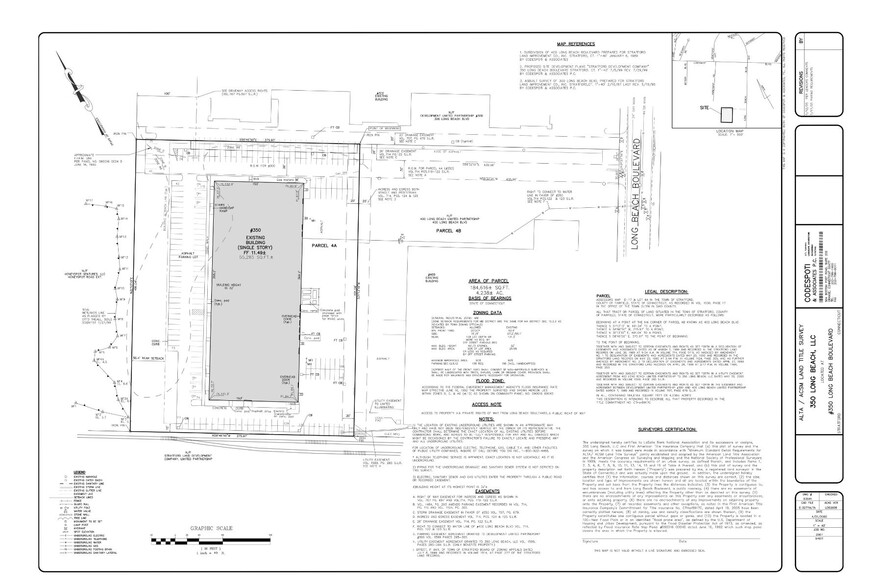 350 Long Beach Blvd, Stratford, CT à vendre - Plan de site – Image 3 sur 4
