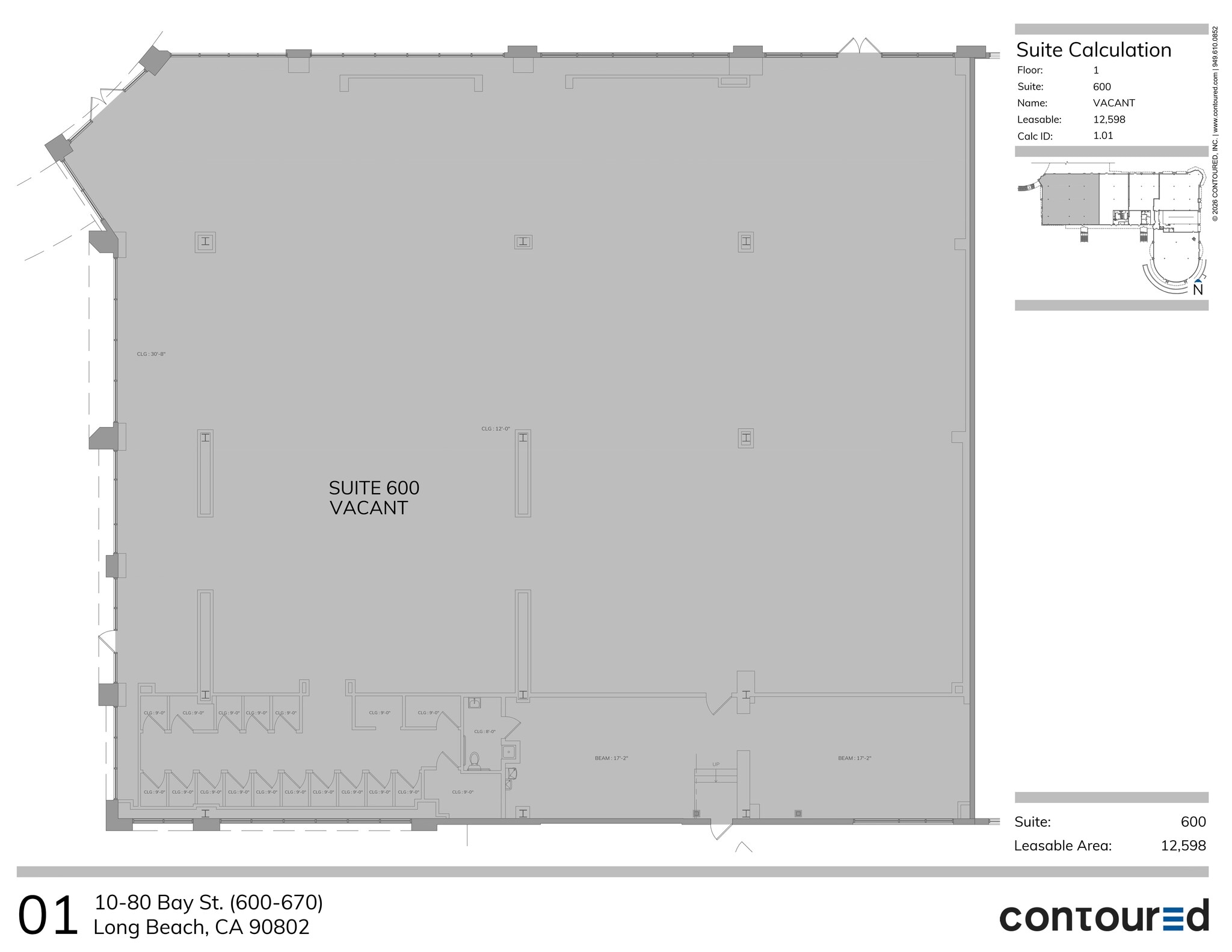95 S Pine Ave, Long Beach, CA à louer Plan de site– Image 1 sur 1