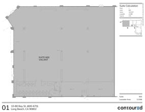 95 S Pine Ave, Long Beach, CA à louer Plan de site– Image 1 sur 1
