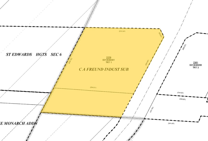 2229 E Ben White Blvd, Austin, TX à louer - Plan cadastral – Image 2 sur 6