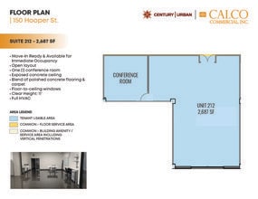 150 Hooper St, San Francisco, CA à louer Plan d’étage– Image 1 sur 6