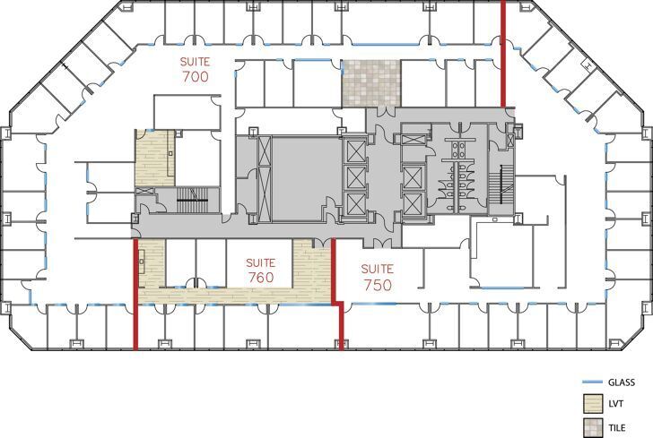 18100 Von Karman Ave, Irvine, CA à louer Plan d’étage– Image 1 sur 1