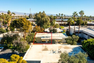 189-193 S Civic Dr, Palm Springs, CA - Vue aérienne vue de carte - Image1