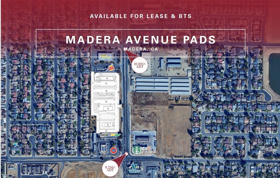 SWC Madera Avenue & Gary Lane, Madera, CA à louer - Photo principale – Image 1 sur 1