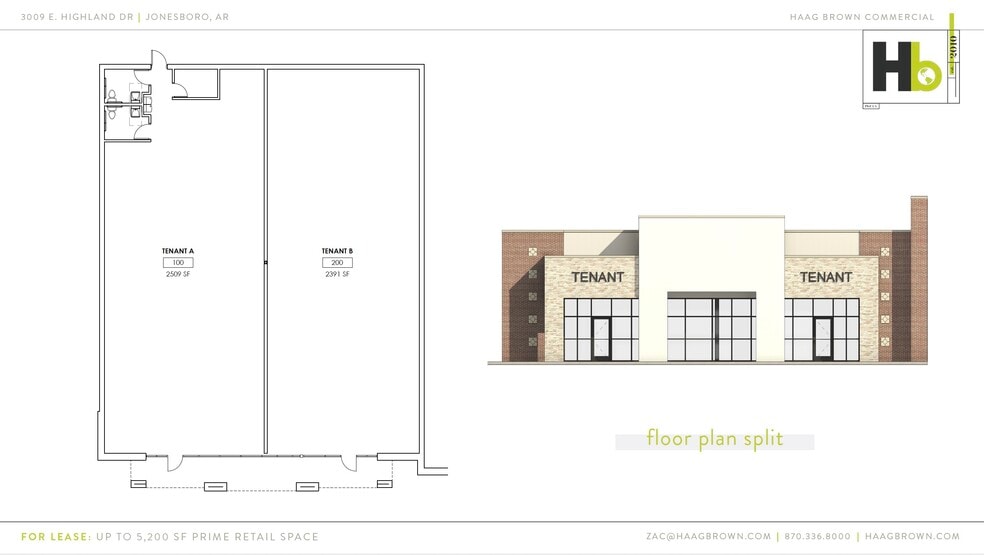 3009 E Highland Dr, Jonesboro, AR à louer - Plan d’étage type – Image 2 sur 7
